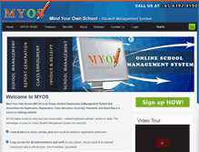 Tablet Screenshot of mindyourownschool.com